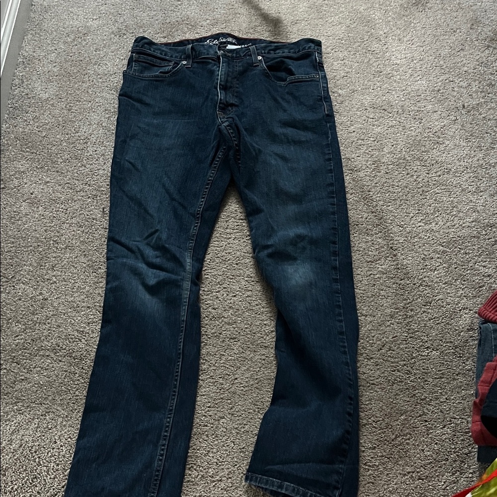 Eddie Bauer Dark Blue Bootcut Jeans